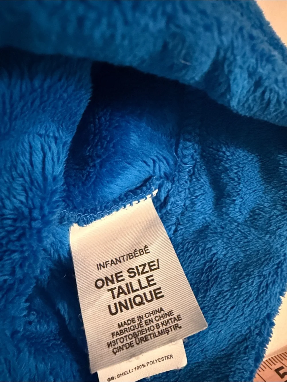 The North Face baby Blue Fleece Hat